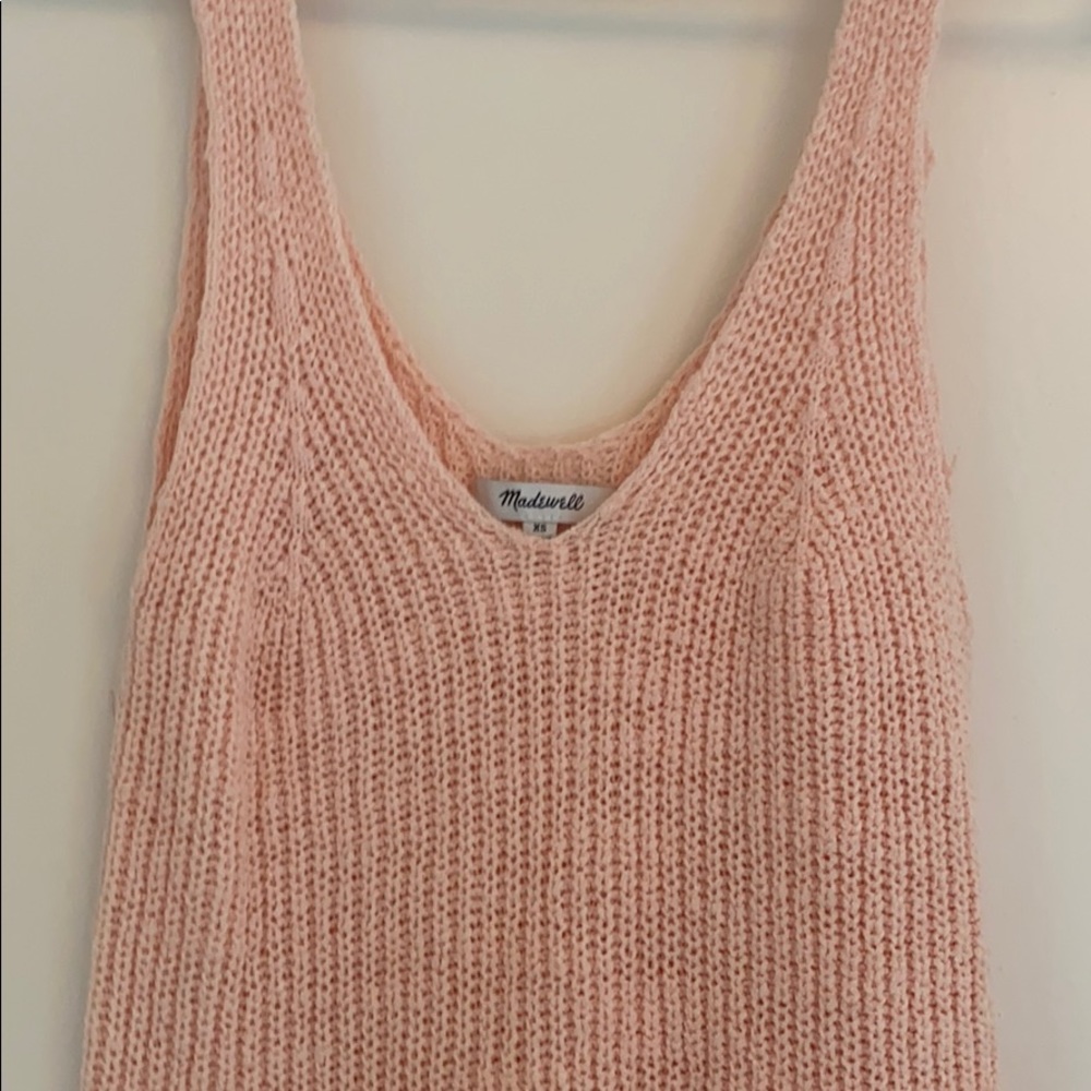 Madewell sweater tank
